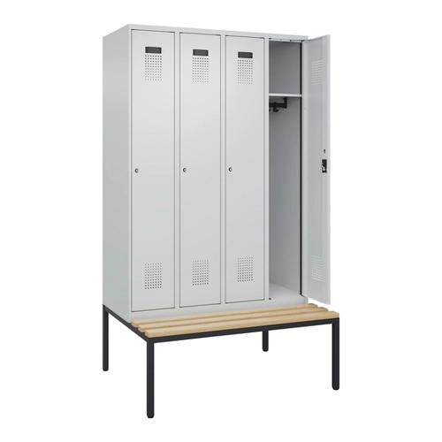 Bild von Spind Evolo PLUS Sitzbank von kaiserkraft – Funktionalität trifft Design
