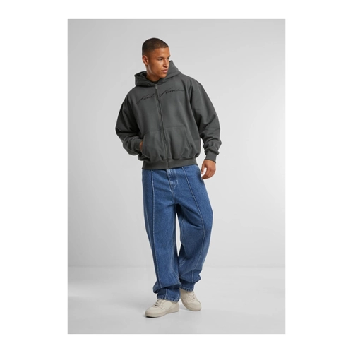 Bild von Karl Kani KK Autograph Heavy Sweat OS Ziphoodie L Black