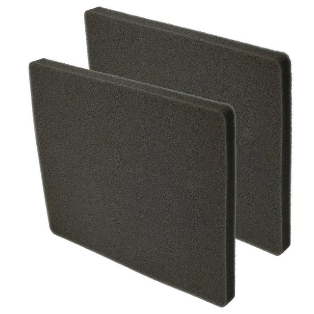 Bild von vhbw Filterset 2x Staubsaugerfilter kompatibel mit Electrolux ACX6203 (910286606) Staubsauger - Abluftfilter (Schwammfilter) Schwarz