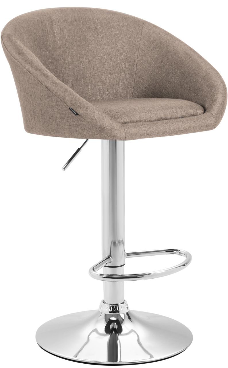 Bild von Barhocker Miami V2 Stoff C taupe