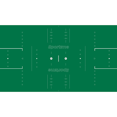 Bild von Sportime Tischkicker-Spielfeld "(R)Evolution", Rasengrün