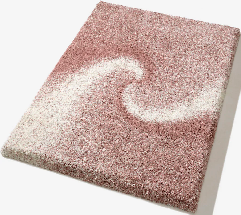Bild von andas Hochflor-Teppich "Foskros", rechteckig, 30 mm Höhe, modernes Design, weich & kuschelig, Wohnzimmer