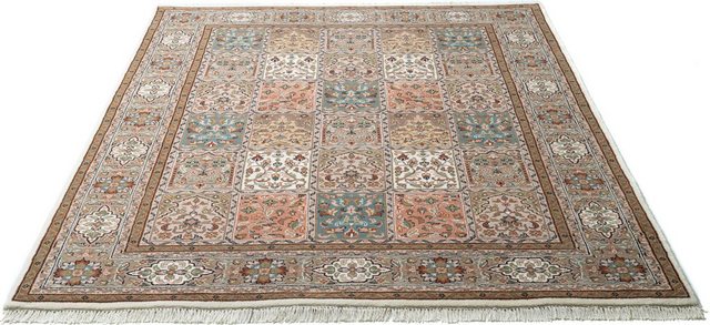 Bild von Home affaire Orientteppich "BB Oriantal 1", rechteckig, 12 mm Höhe, reine Wolle, handgeknüpft, orientalisches Design, mit Fransen