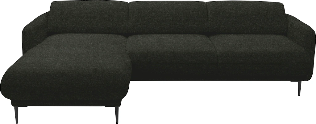 Bild von andas Ecksofa "Skovsende Sitzbreite 245 cm, Rückenlehne stufenlos hochklappbar für", individuellen Sitzkomfort Kopfteilverstellung, L-Form
