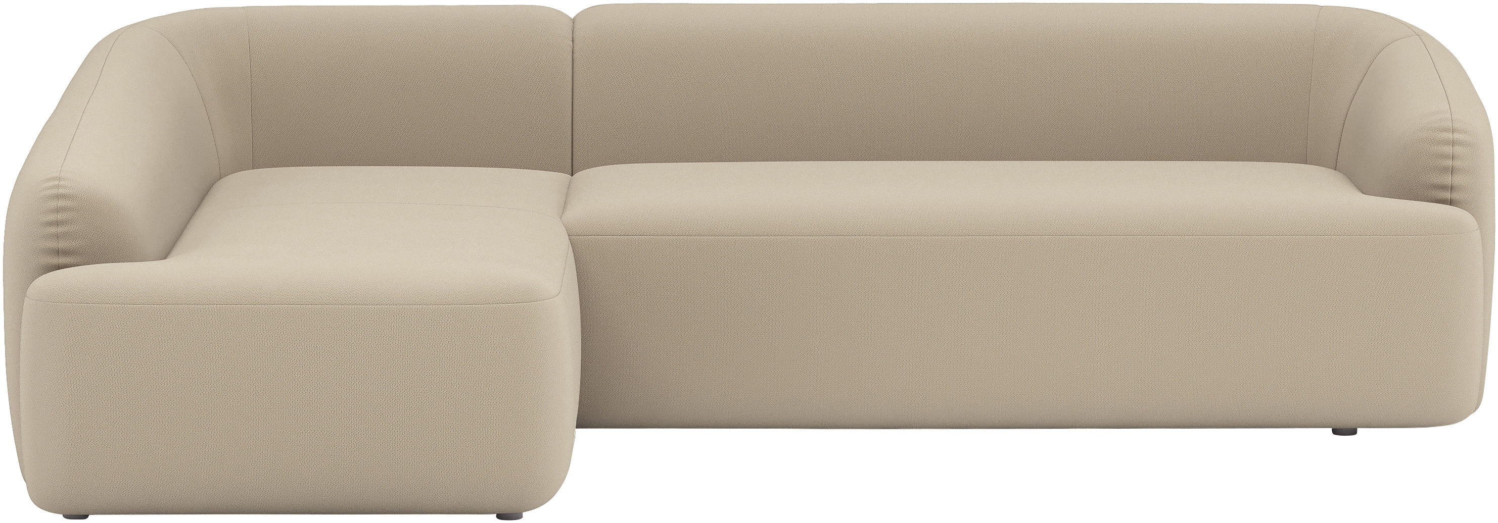 Bild von INOSIGN Ecksofa "Nergal, Einzelsofa oder L-Form", Modernes Design, schlichte Optik, stilvoller Blickfang im Wohnzimmer