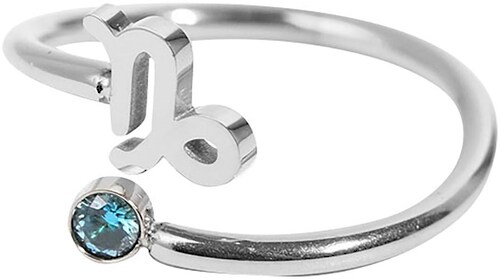 Bild von Firetti Fingerring »Schmuck Geschenk Damenring Sternzeichen«, Made in Germany - mit Zirkonia (synth.)