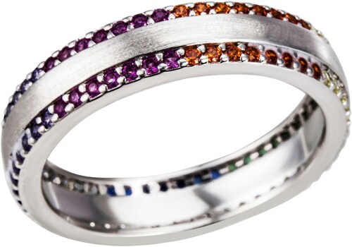 Bild von Firetti Fingerring »Schmuck Geschenk Silber 925 Silberring Ring«, mit Zirkonia (synth.)