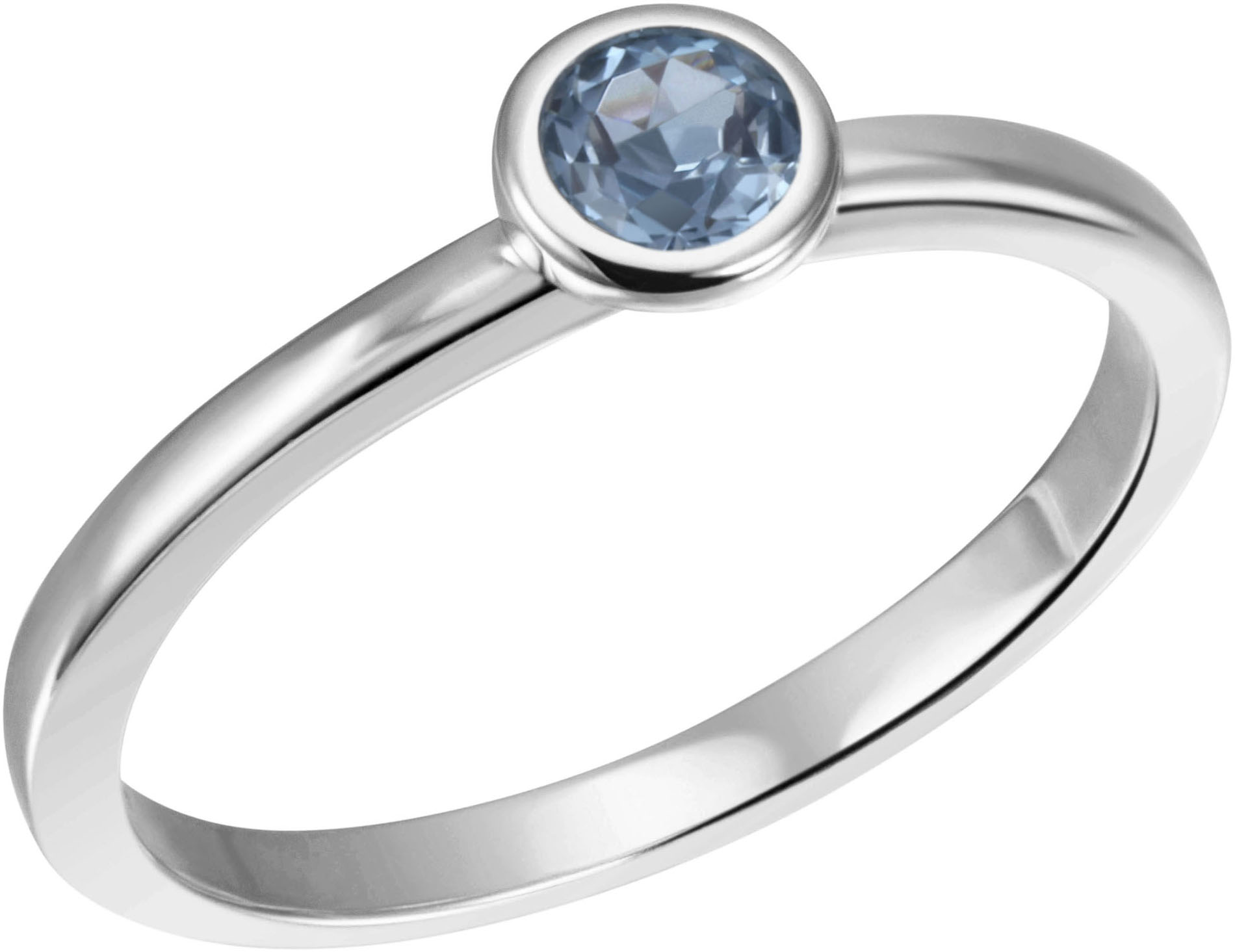 Bild von Firetti Fingerring »Schmuck Geschenk Gold 375 Gold 585 Goldring Solitär«, mit unterschiedlichen Edelsteinen