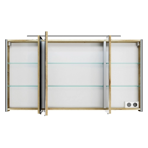 Bild von Saphir Spiegelschrank Serie 7045 Badezimmer-Spiegelschrank mit LED-Beleuchtung