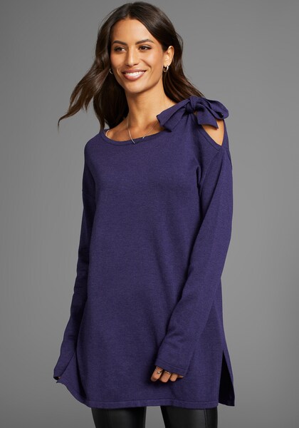 Bild von Laura Scott Longpullover, mit Schleifendetail - NEUE KOLLEKTION
