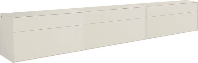 Bild von LeGer Home by Lena Gercke Lowboard "Essentials", (3 St.), Breite: 336cm, MDF lackiert, Push-to-open-Funktion