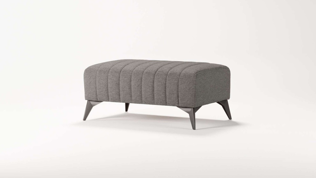 Bild von Places of Style Polsterhocker "MATTHEW", Steppung, B/T/H: 90/60/43 cm
