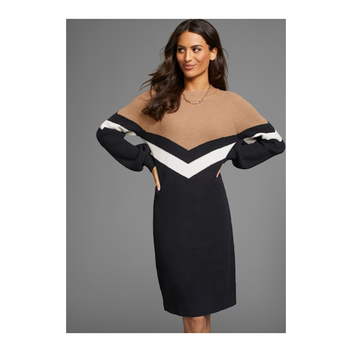 Bild von Elegantes Strickkleid von Laura Scott im figurbetonten Schnitt