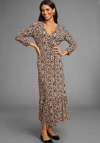 Bild von Laura Scott Jerseykleid, mit Wickel