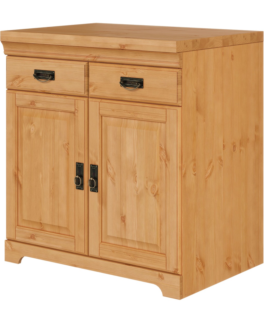 Bild von Home affaire Spülenschrank "Rügen", Breite 80 cm, Kiefer massiv, mit 2 Türen