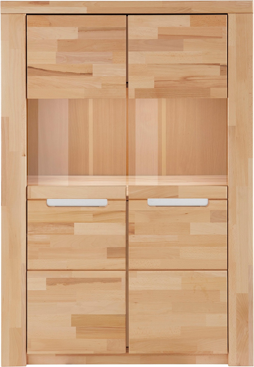 Bild von Home affaire Highboard "Kolding", Breite 100 cm mit 2 Glastüren