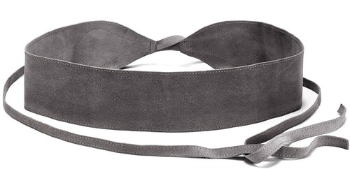 Bild von LASCANA Taillengürtel, Veloursledergürtel zum Binden, Shapingeffekt, für Kleid & Overall