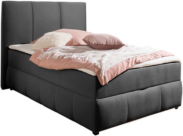 Bild von INOSIGN Boxbett "Hartley", Inkl. Bettkasten & Topper, wählbar in H2, H3 o. H4