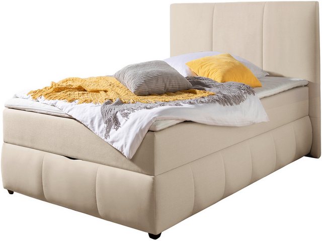 Bild von INOSIGN Boxbett "Hartley", Inkl. Bettkasten & Topper, wählbar in H2, H3 o. H4