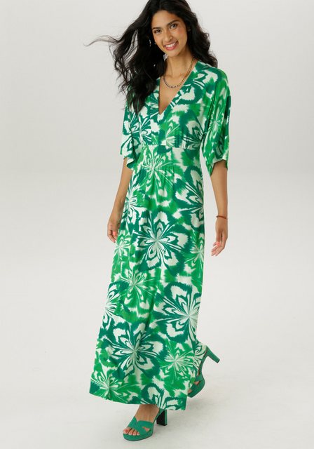 Bild von Aniston SELECTED Maxikleid, mit weiten, 3/4-langen Ärmeln - NEUE KOLLEKTION