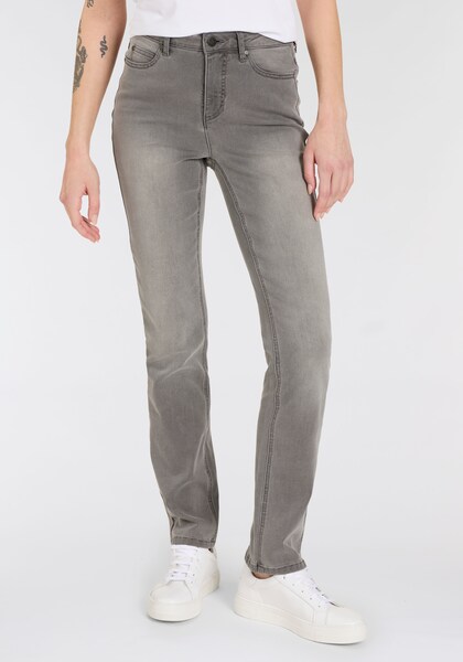 Bild von Arizona Gerade Jeans »Ultra-Stretch«, normale Passform, Comfort Fit, Used-Look-Waschung