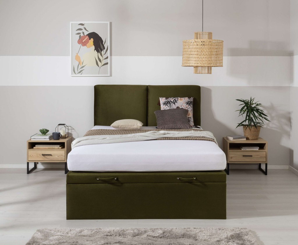 Bild von Places of Style Polsterbett "Barete", wahlweise mit Matratze