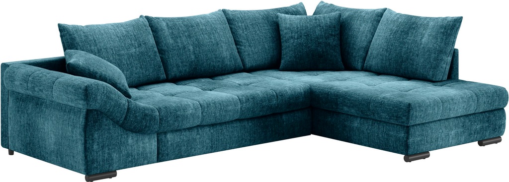 Bild von Mr. Couch Ecksofa "Allegro, L-Form", mit Hochschläfer-Bettauszug, wahlweise mit Kaltschaum
