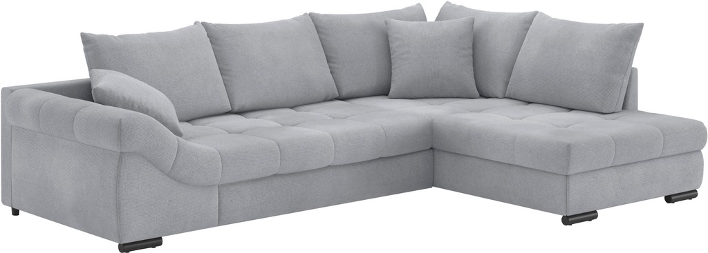 Bild von Mr. Couch Ecksofa "Allegro, L-Form", mit Hochschläfer-Bettauszug, wahlweise mit Kaltschaum