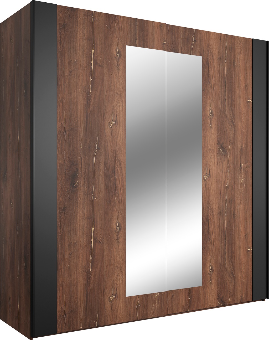 Bild von INOSIGN Schwebetürenschrank "Sigma, Breite 200 cm, moderner Kleiderschrank, Made in Europe", Wäscheschrank mit Spiegel, Garderobe mit durchdachter Inneneinteilung