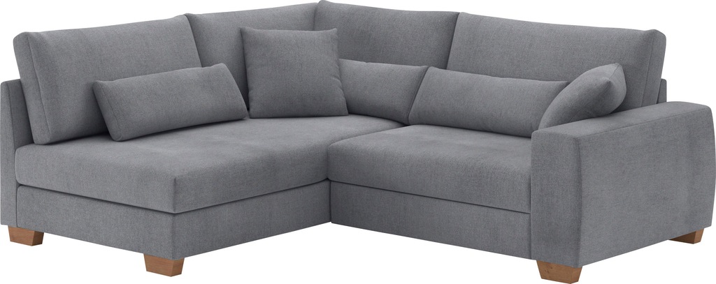 Bild von Mr. Couch Ecksofa "L-Form", Mit Federkern, wahlweise mit Bett und Taschenfederkern