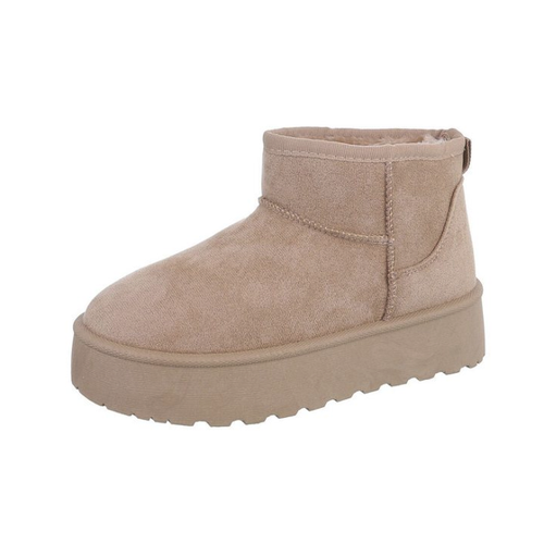 Bild von Ital-Design Kinder Snowboots Freizeit Stiefelette in Hellbraun