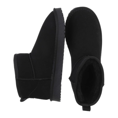 Bild von Ital Design Damenschuhe Stiefeletten Flache Stiefeletten, Schwarz, Gr. 41
