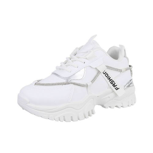 Bild von Ital-Design Damen Low-Top Freizeit Sneaker – Stilvoll und Bequem