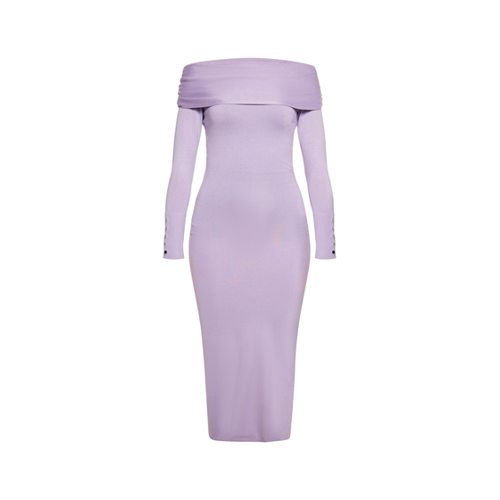 Bild von NAEMI Kleid Lila Basic für Damen - L