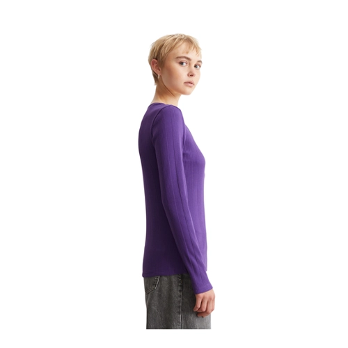 Bild von Marc OPolo DENIM Langarmshirt "aus geripptem Bio-Baumwoll-Jersey"