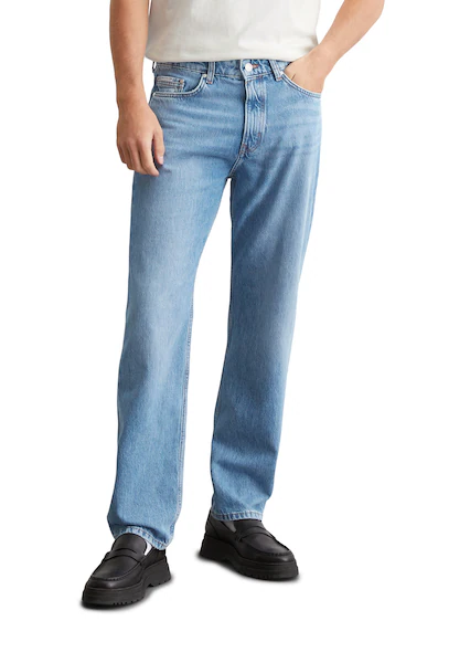 Bild von Marc O'Polo DENIM Straight-Jeans, Authentischer Salt'n'Pepper-Vintage-Look