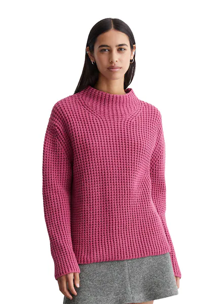 Bild von Marc O'Polo DENIM Stehkragenpullover, mit angesagtem Strickmuster