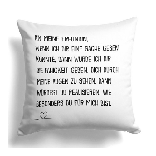Bild von Wunderschönes Dekokissen für besondere Anlässe