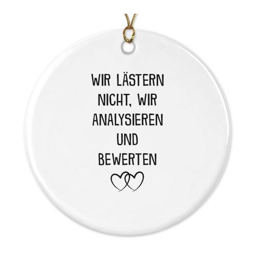 Bild von 22Feels Weihnachtsbaumkugel - Persönliche Weihnachtsdeko für Freunde und Familie