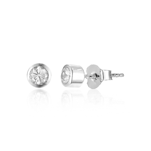 Bild von J Classics Ohrring-Set Zirkon-Silberohrringe