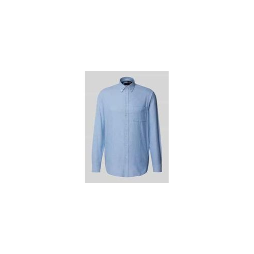 Bild von Stylisches Regular Fit Flanellhemd mit Button-Down-Kragen