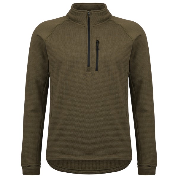 Bild von Stoic - MerinoGrid285 NorrdalSt. Half Zip - Merinopullover Gr 3XL braun