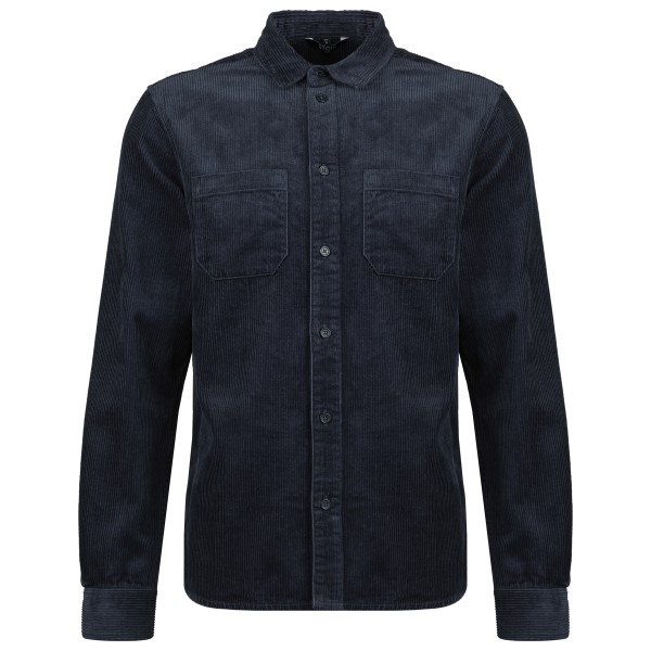 Bild von Stoic - MMXX.Mora Cord Shirt - Hemd Gr S blau/schwarz