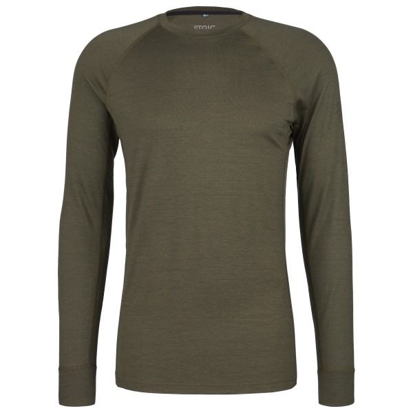 Bild von Stoic, Herren, Funktionsshirt, Merino180 BengtSt. L/S (4XL), Braun, 4XL