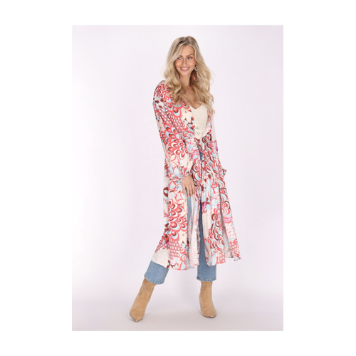 Bild von IZIA Kimono & Kaftan Rot Relaxed Fit für Damen - XL