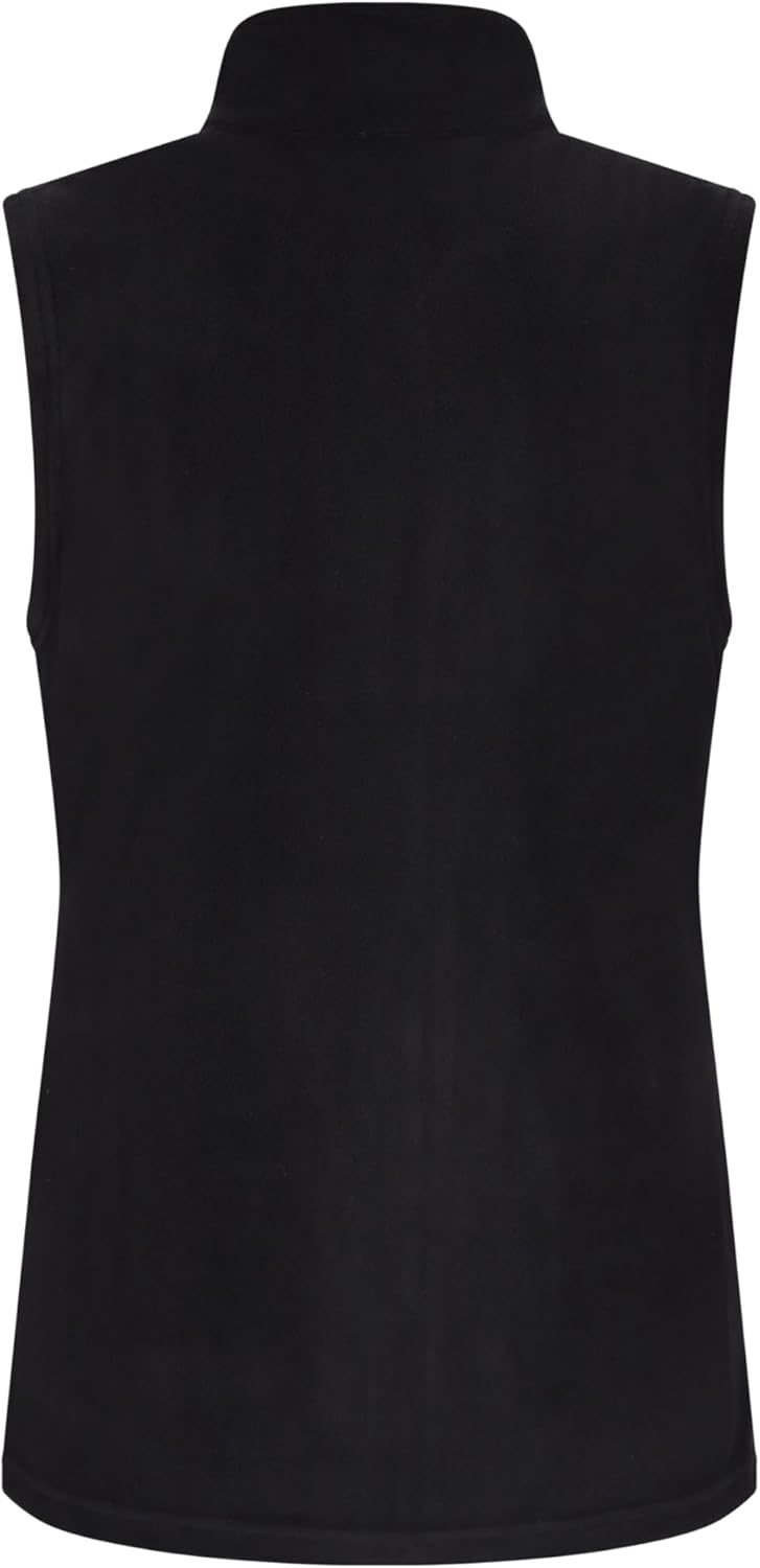 Bild von NALLY Damen Weste, Normal Fit, Ärmellos, Reißverschluss, Leistentasche, Schwarz, S