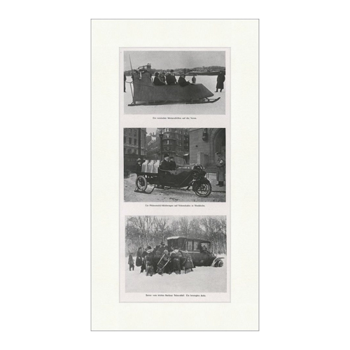 Bild von Stilvolles Faksimile eines Photographiedruckes
