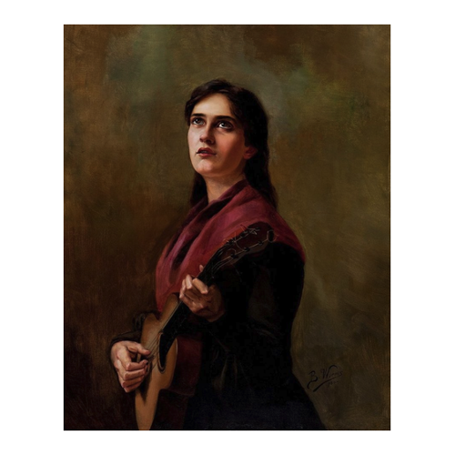Bild von Erstklassiger Giclée Kunstdruck im Faksimile-Stil