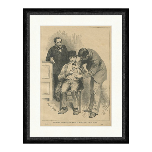 Bild von Faksimile Holzstich aus dem Jahr 1886