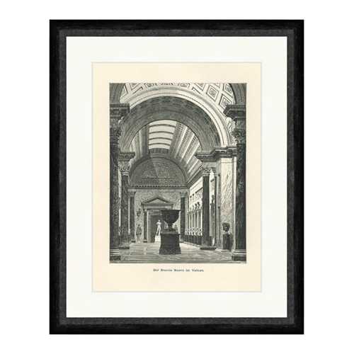 Bild von Stilvolles Faksimile eines Holzstiches aus dem Jahr 1882